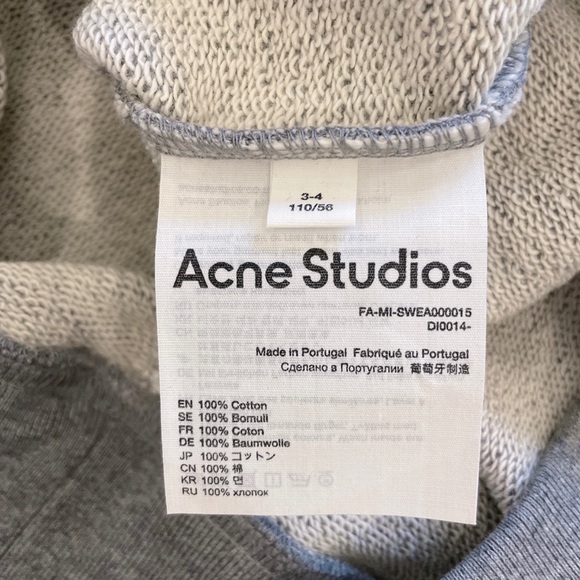 Acne studios kids sweatshirt - Picture 4 of 4